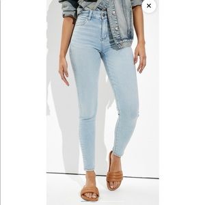 next level high waisted Jegging In Worn Out Blue size 16